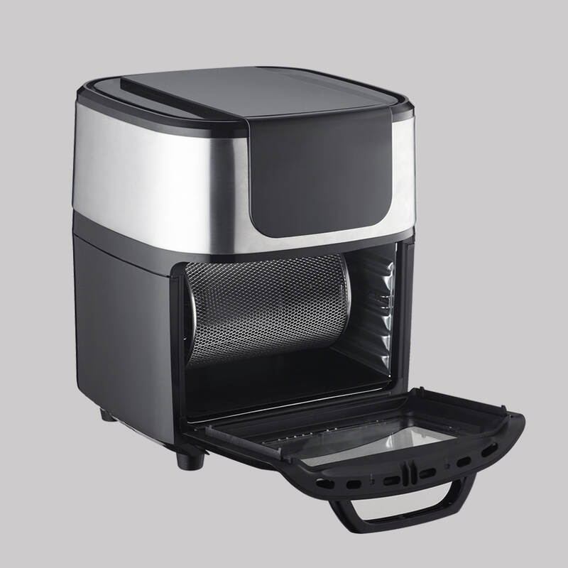 [Áp voucher giảm thêm 300k] Lò Nướng Không Khí LocknLock Air Oven 10L - Màu Đen - EJF691, , large image number null